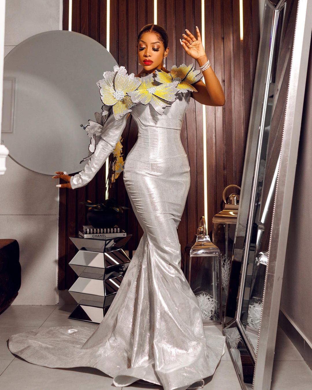 Chioma Goodhair- Mermaid Gown Style That Can't Go Wrong