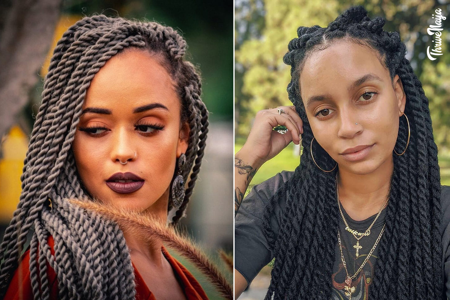 Senegalese Twists Styles