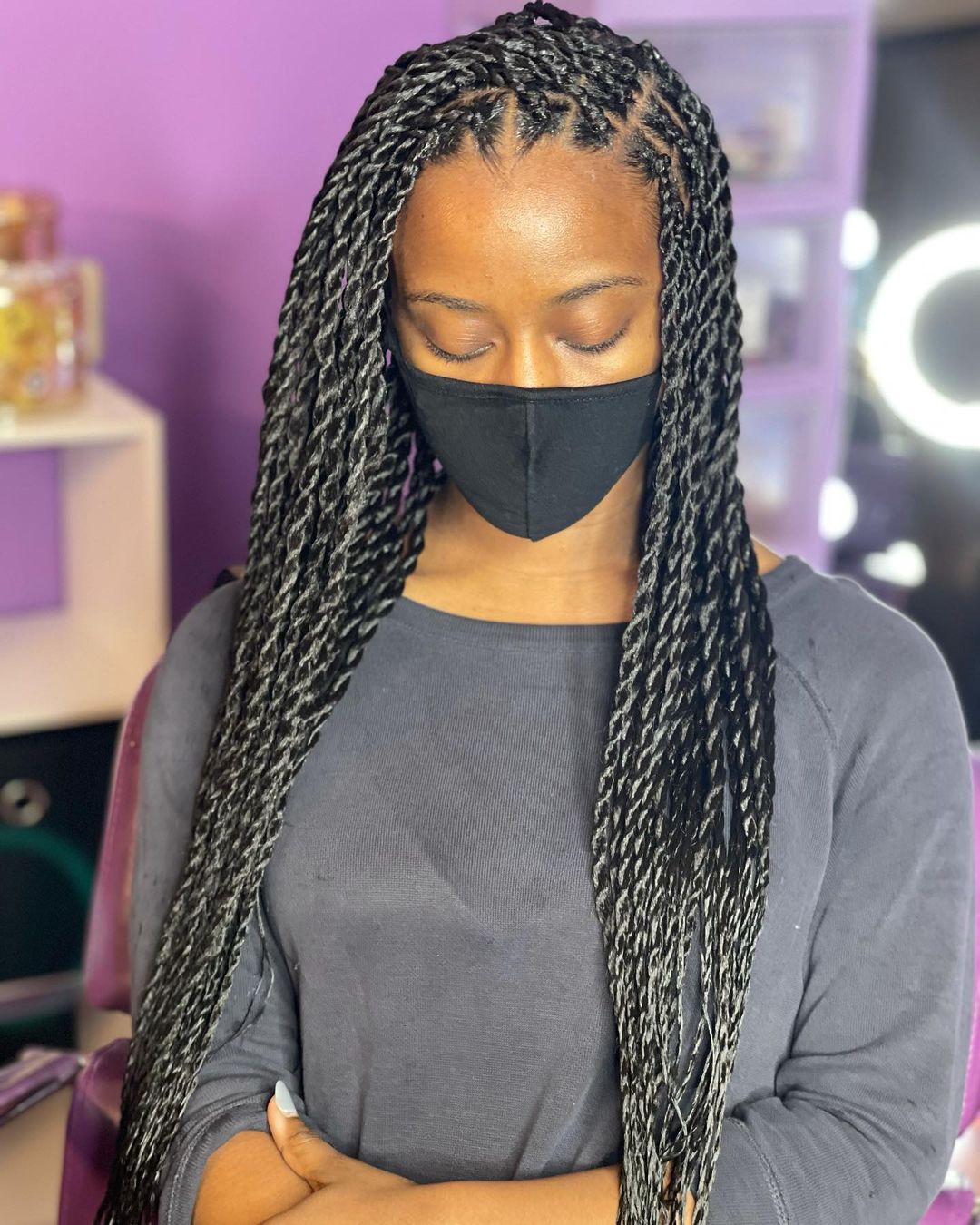 20 New Senegalese Twist Hairstyles For 20   ThriveNaija