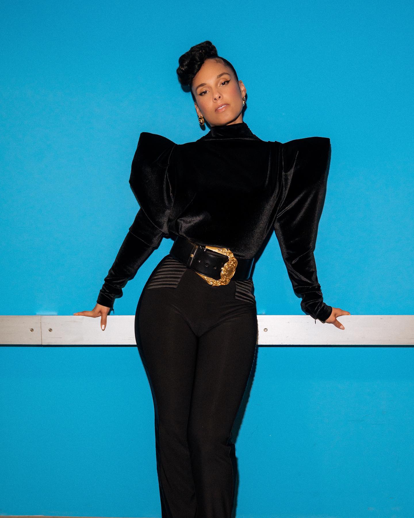 Alicia Keys- Can't Go Wrong With This Beautiful Jumpsuit
