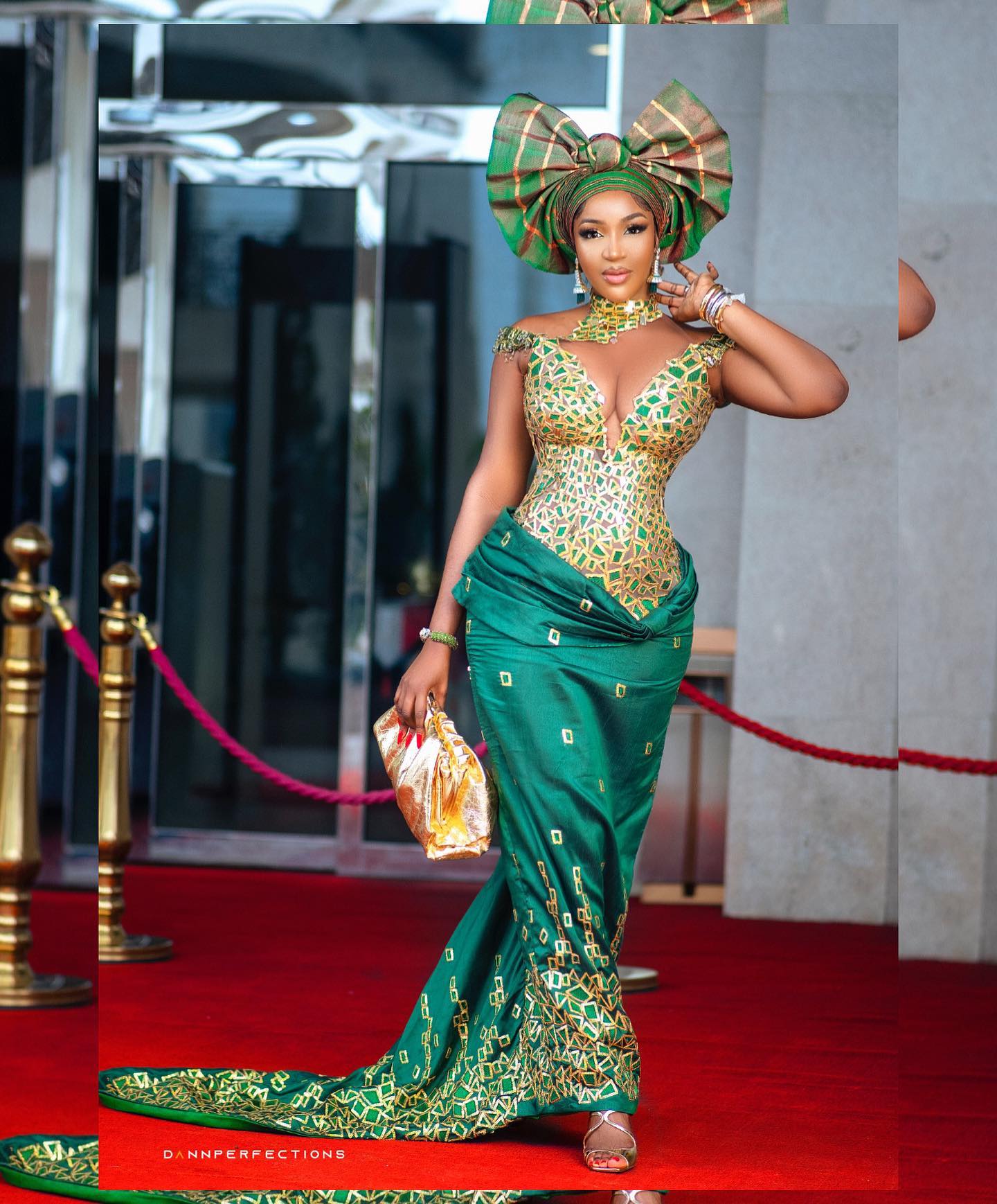Idia Aisien- Nailing The Wedding Guest Look Effortlessly