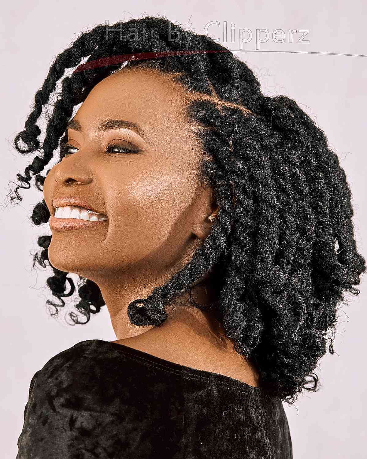 Cute Short Two Strand Twist