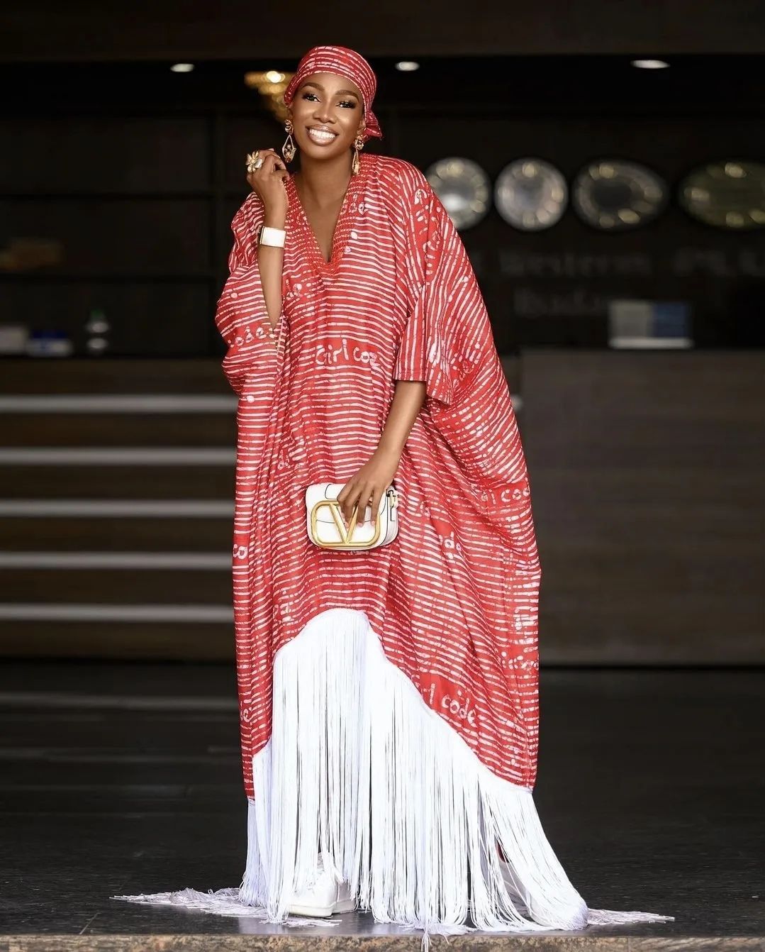 Rich Aunty Vibe Gown