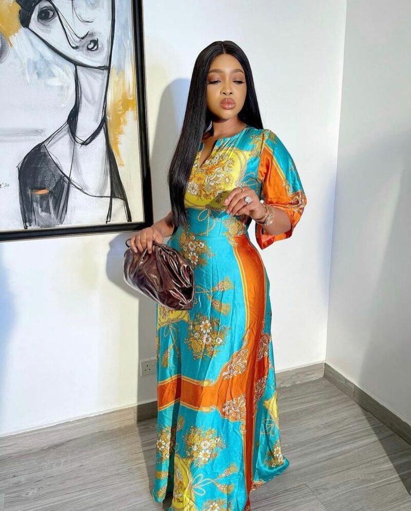 Rich Auntie Vibe Denim Dress main image 1