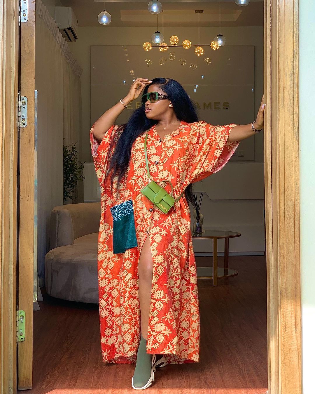 Rich Aunty Shirt Dress