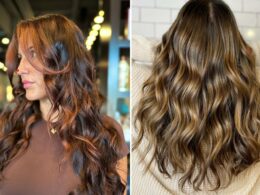 Beautiful Winter Balayage Style