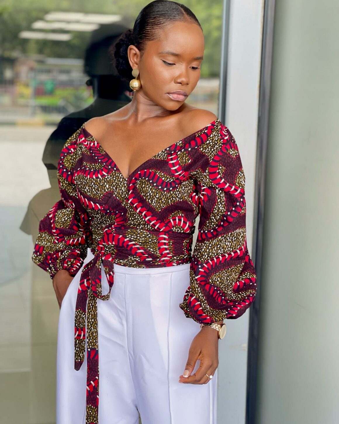 24 African Blouses Styles to Wear Today | ThriveNaija