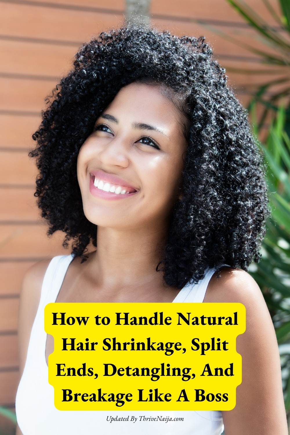 How to Handle Natural Hair Shrinkage, Split Ends, Detangling, And Breakage Like A Boss
