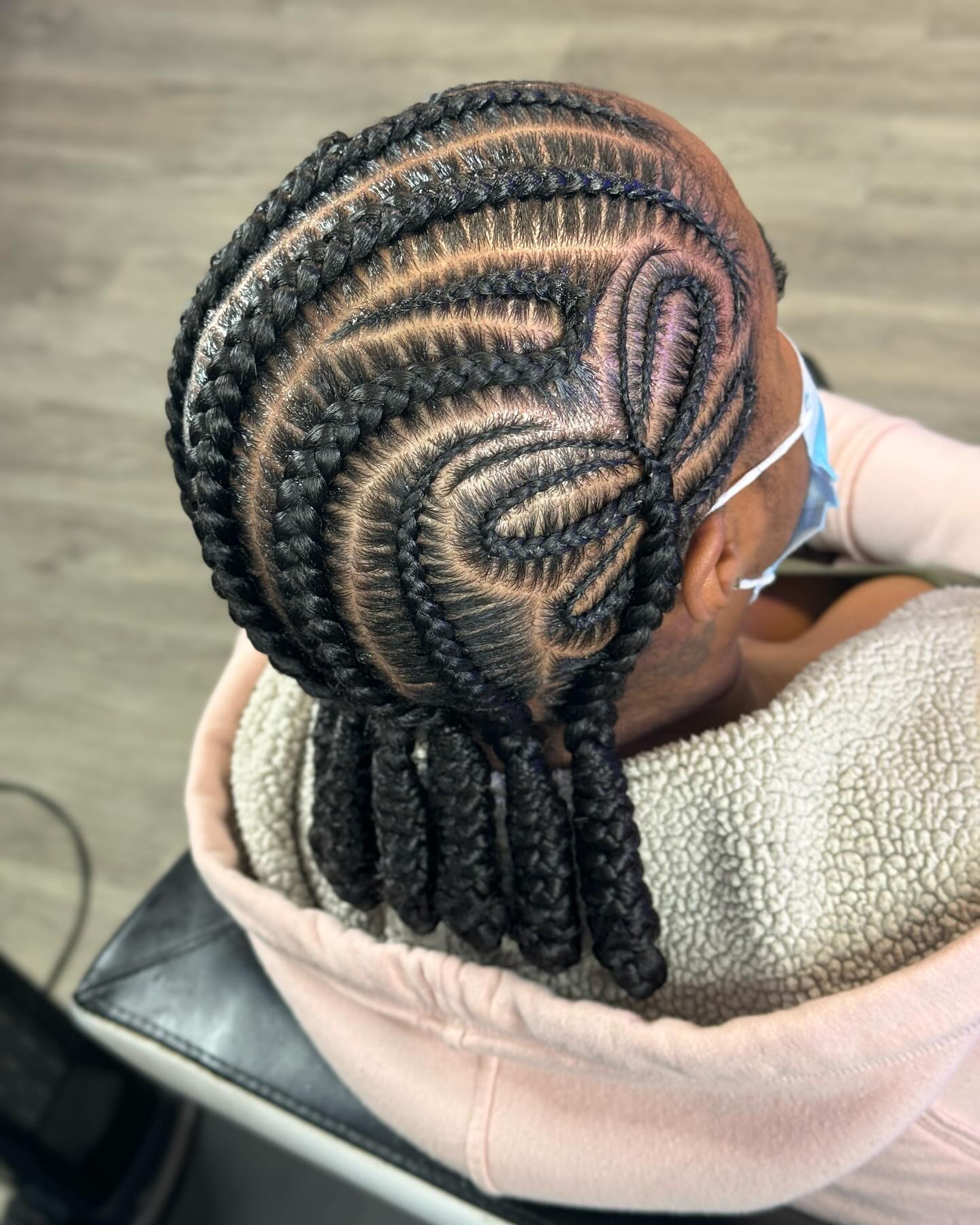 Butterfly Swirl Cornrow