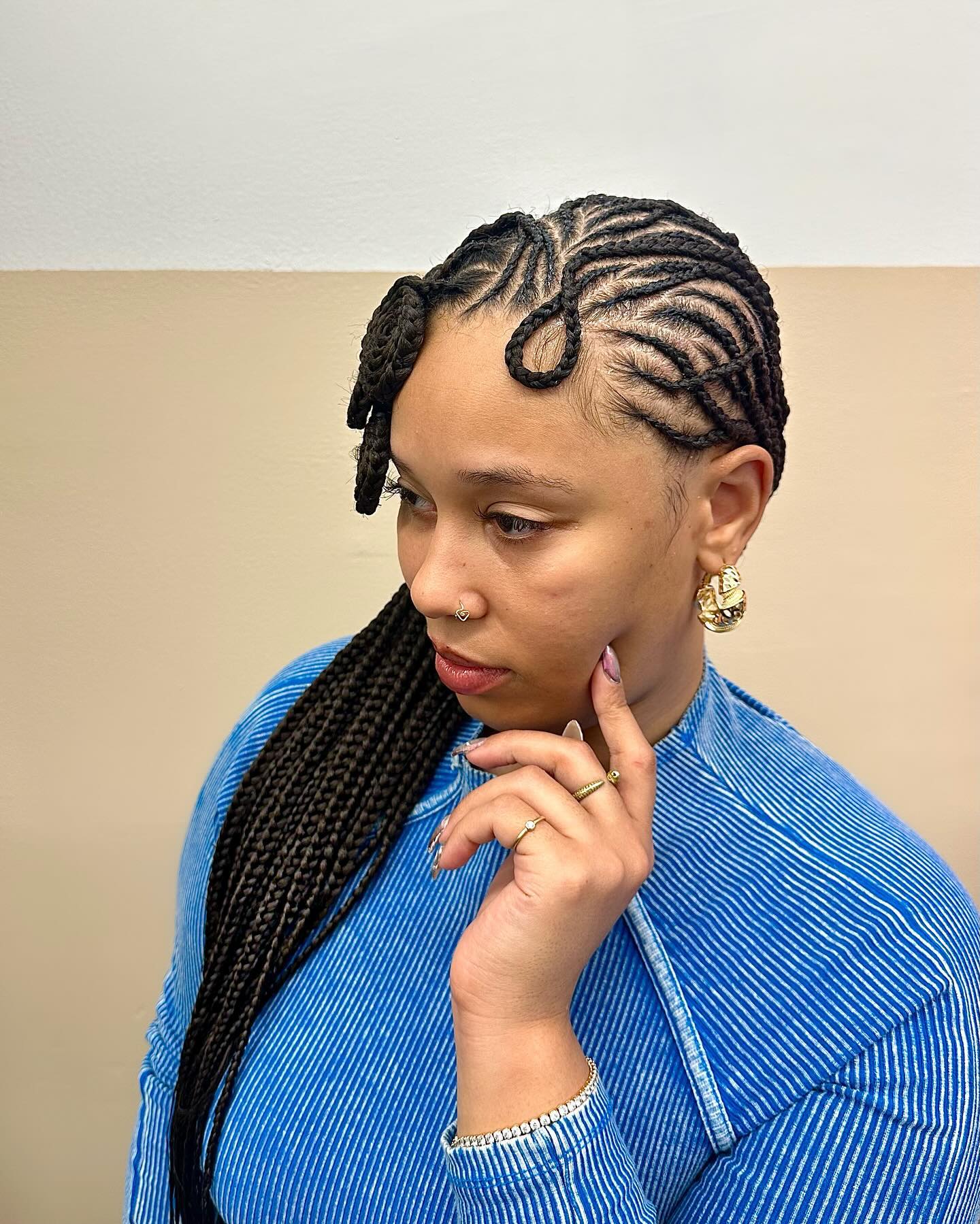 French Freestyle African Braid
