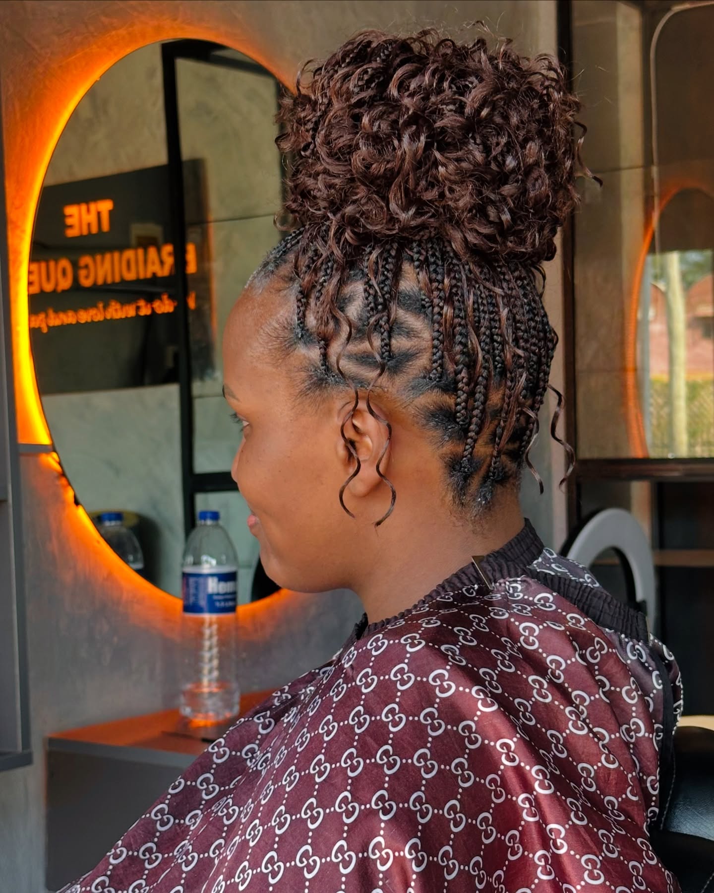 Brown Boho Triangle Braids