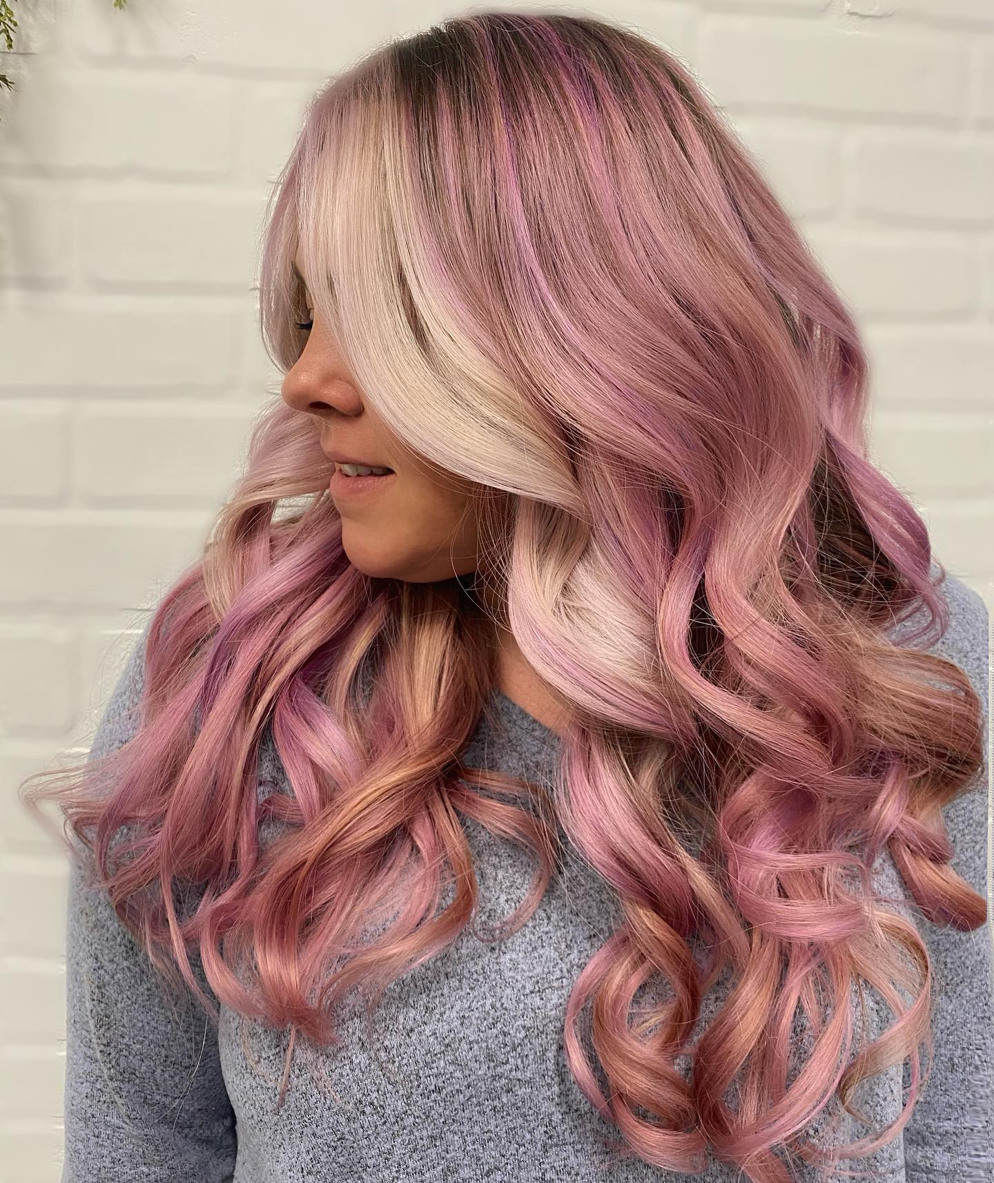 Chunky Pastel Balayage