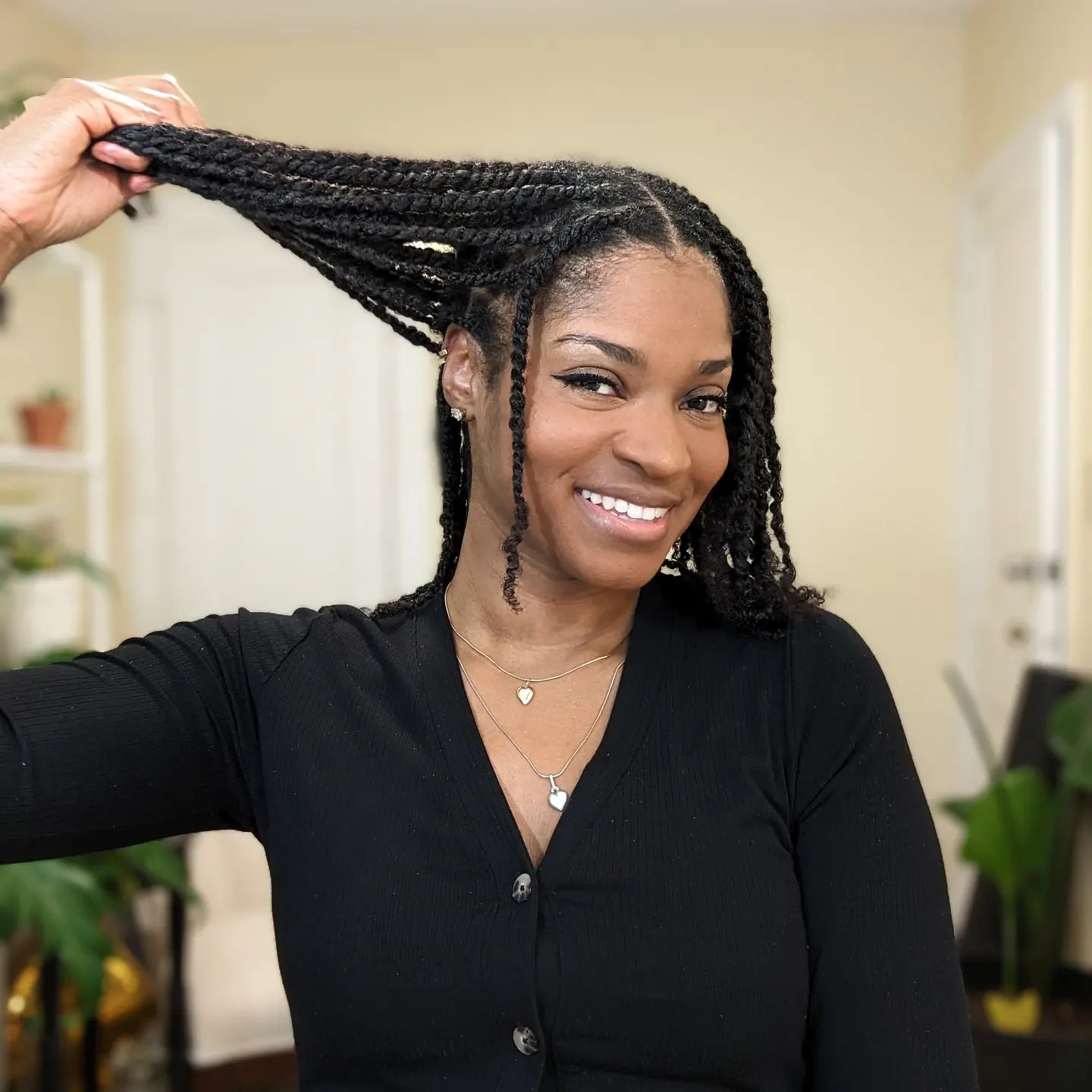 4C Two Strand Twist Hairstyle