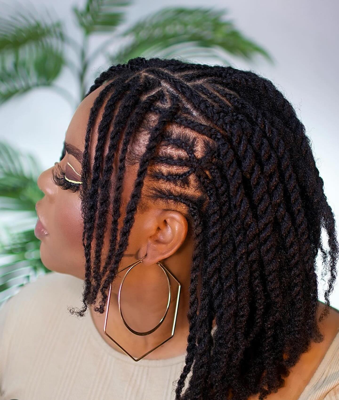 Creative Cornrow and Two Strand Twist