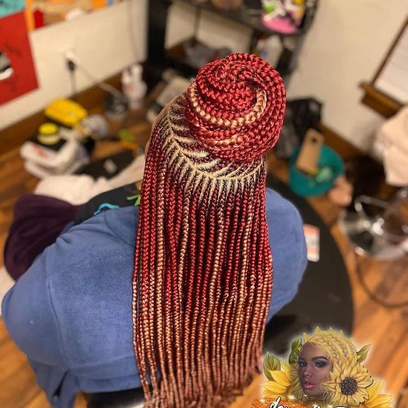 Feed In Braided Hairstyle