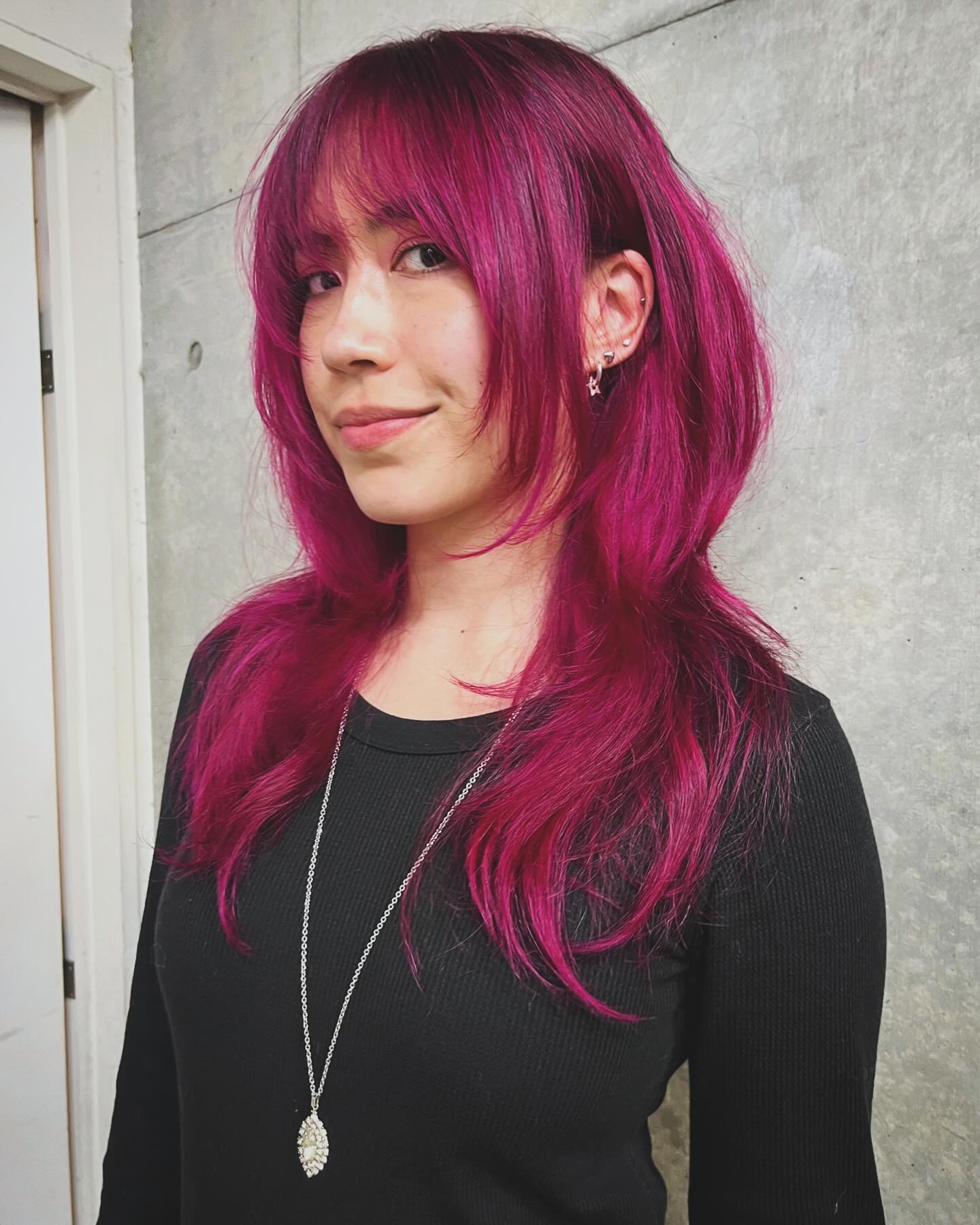 Hush Cut and Wispy Bangs