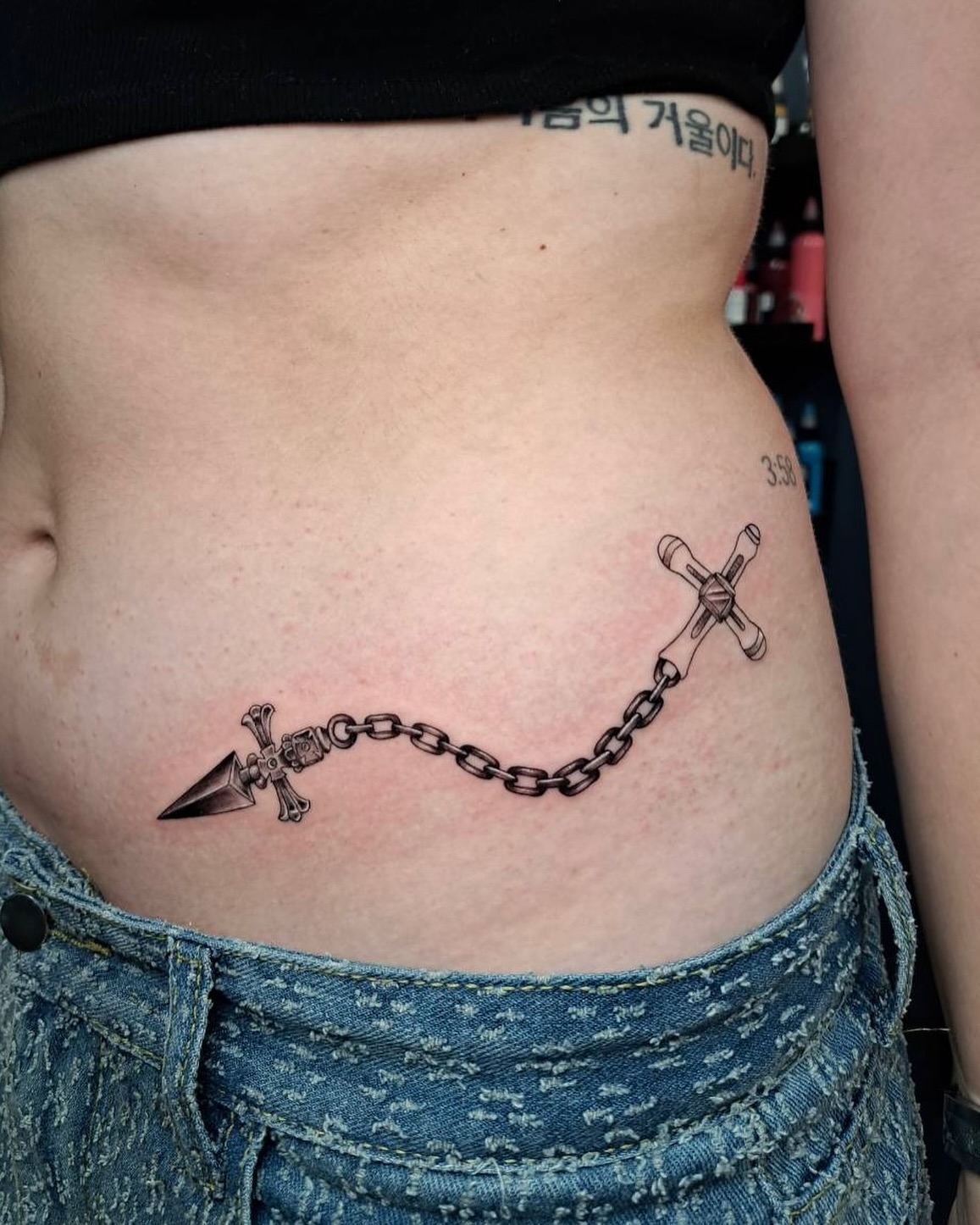 Kurapika’s Japanese Chain Tattoo