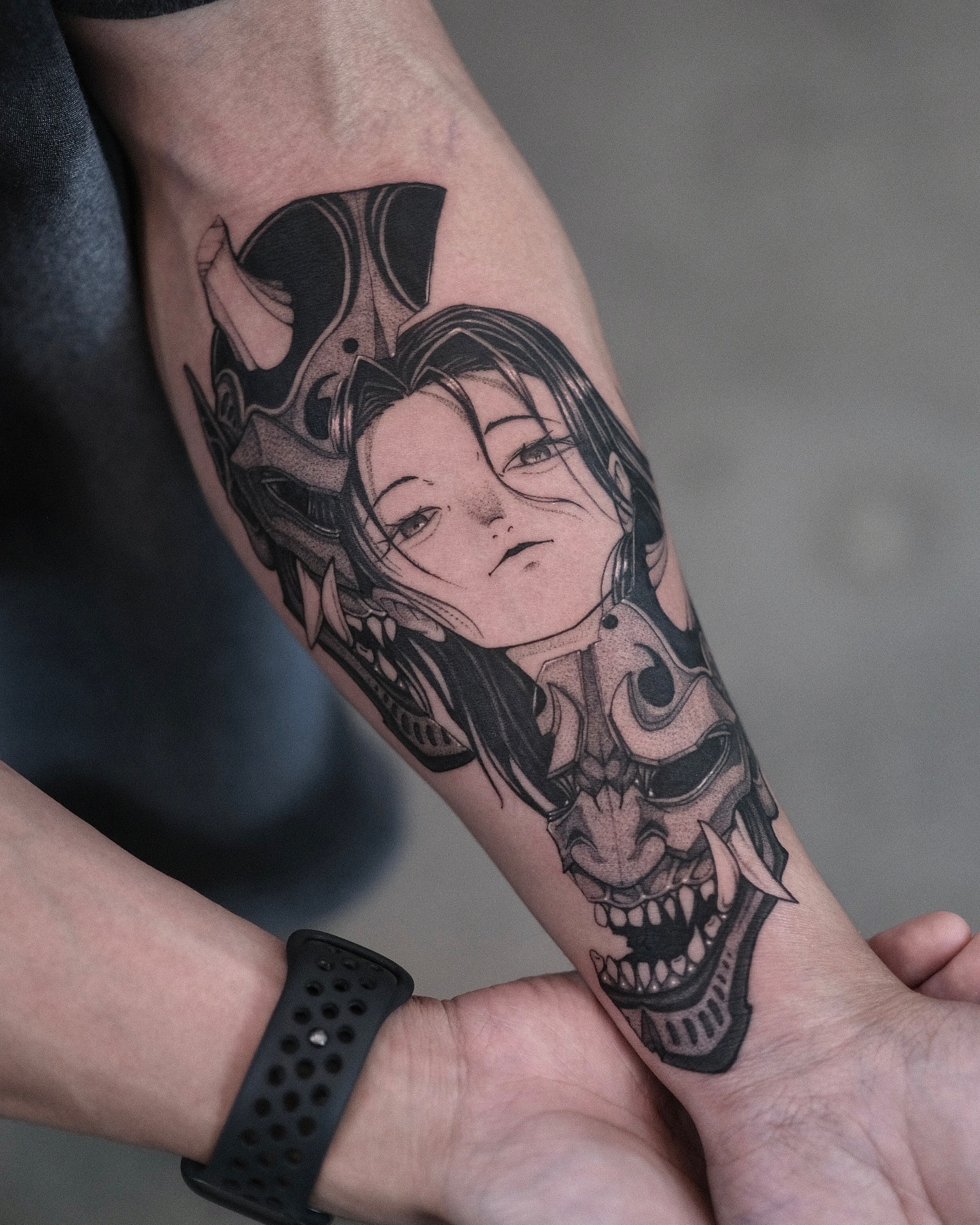 Manga Illustration Tattoo