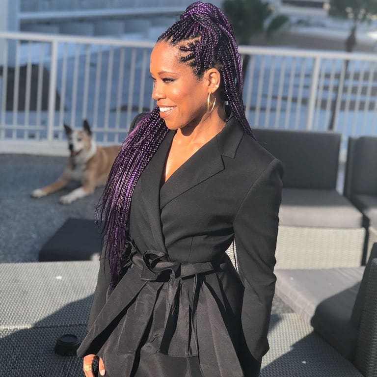 Medium Purple Box Braid