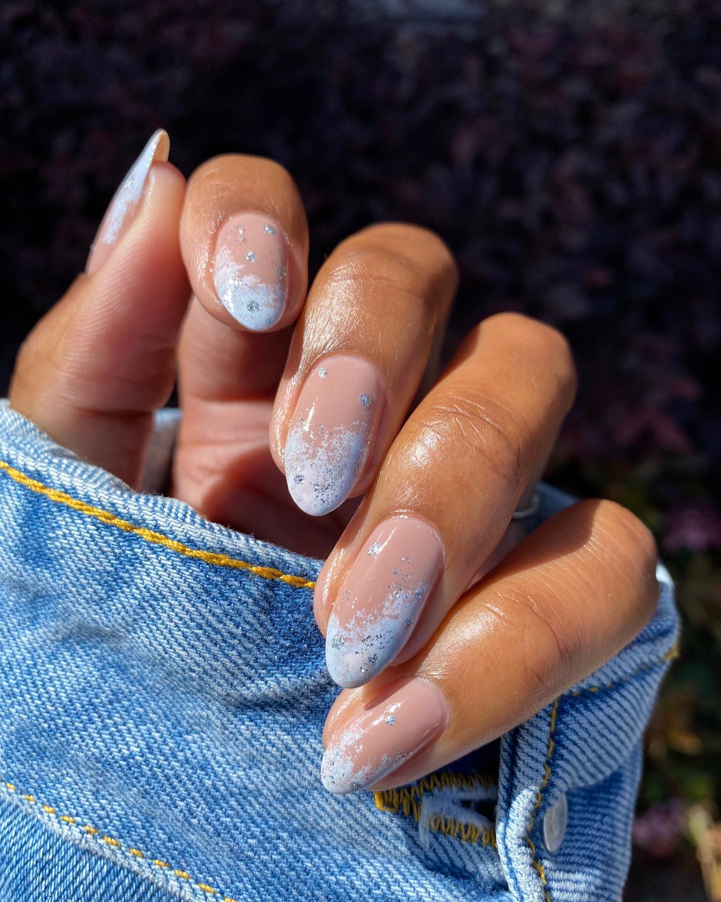 Muted Pastel Nails Design