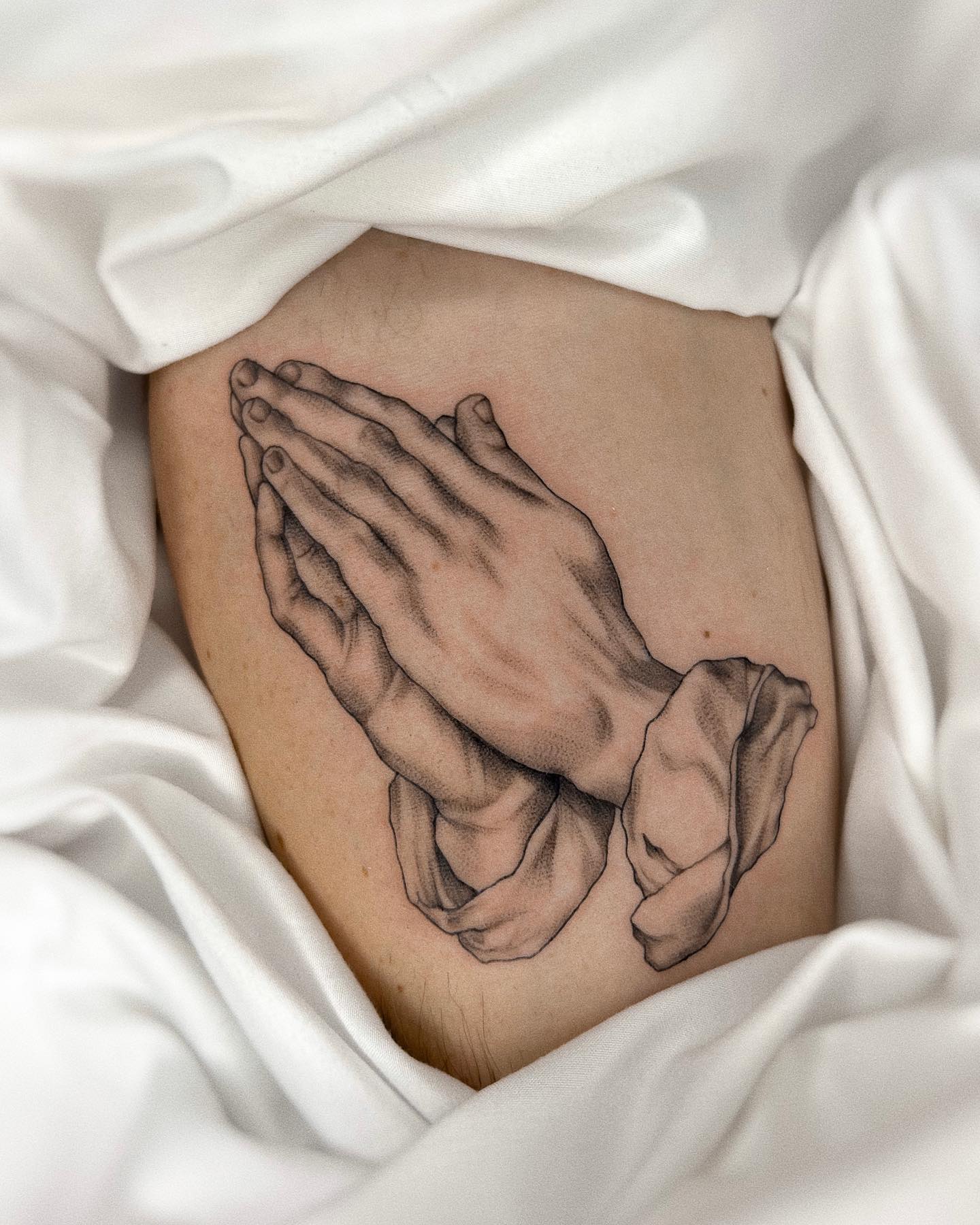 Praying Hands Tattoo Design