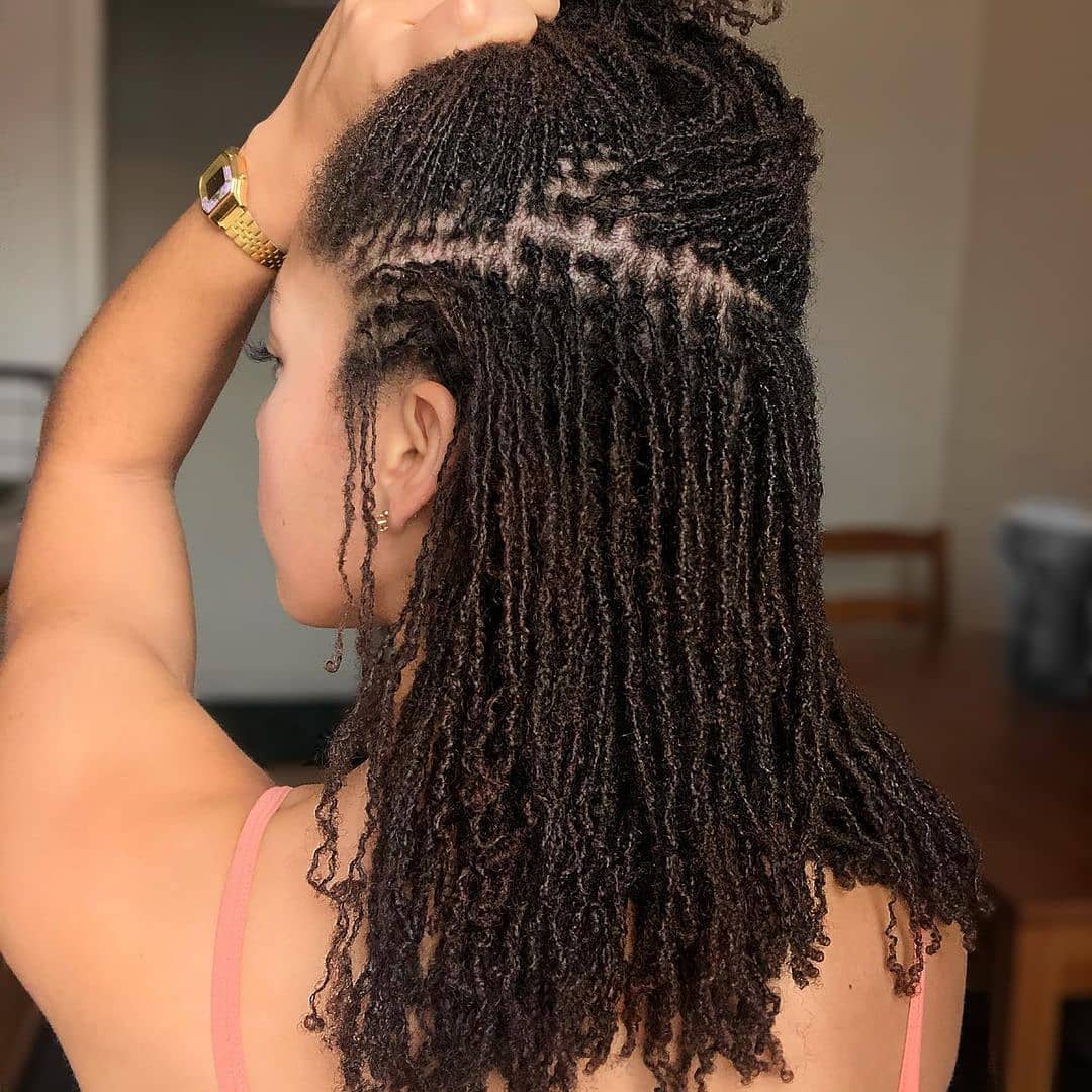Sister Loc Protective Hairstyle