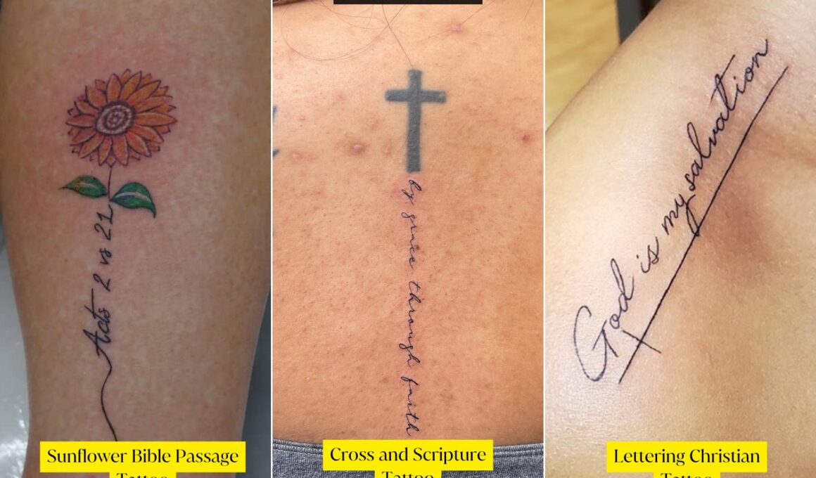 Unique Christian Tattoos For Women