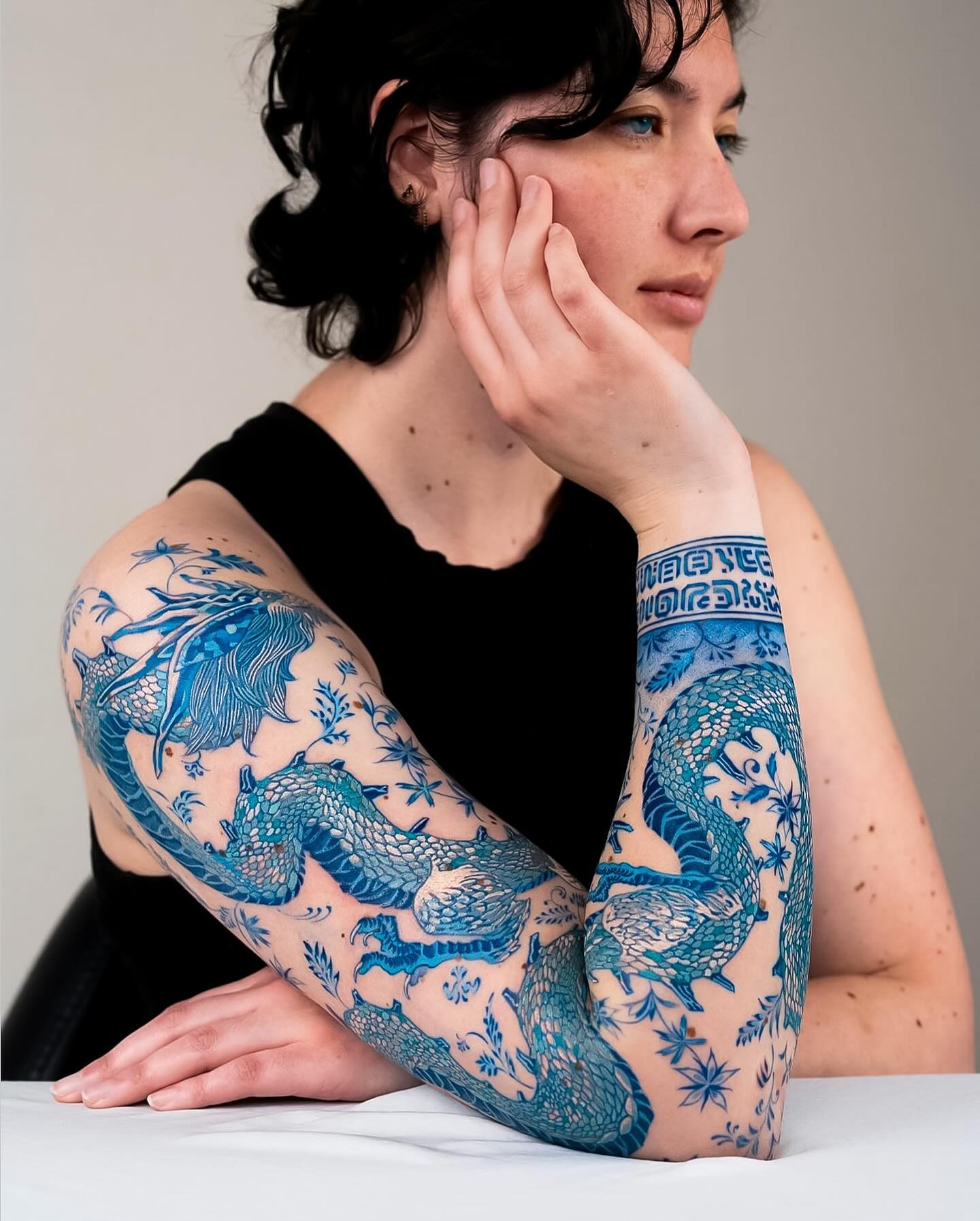 Unreal Japanese Pottery Tattoo