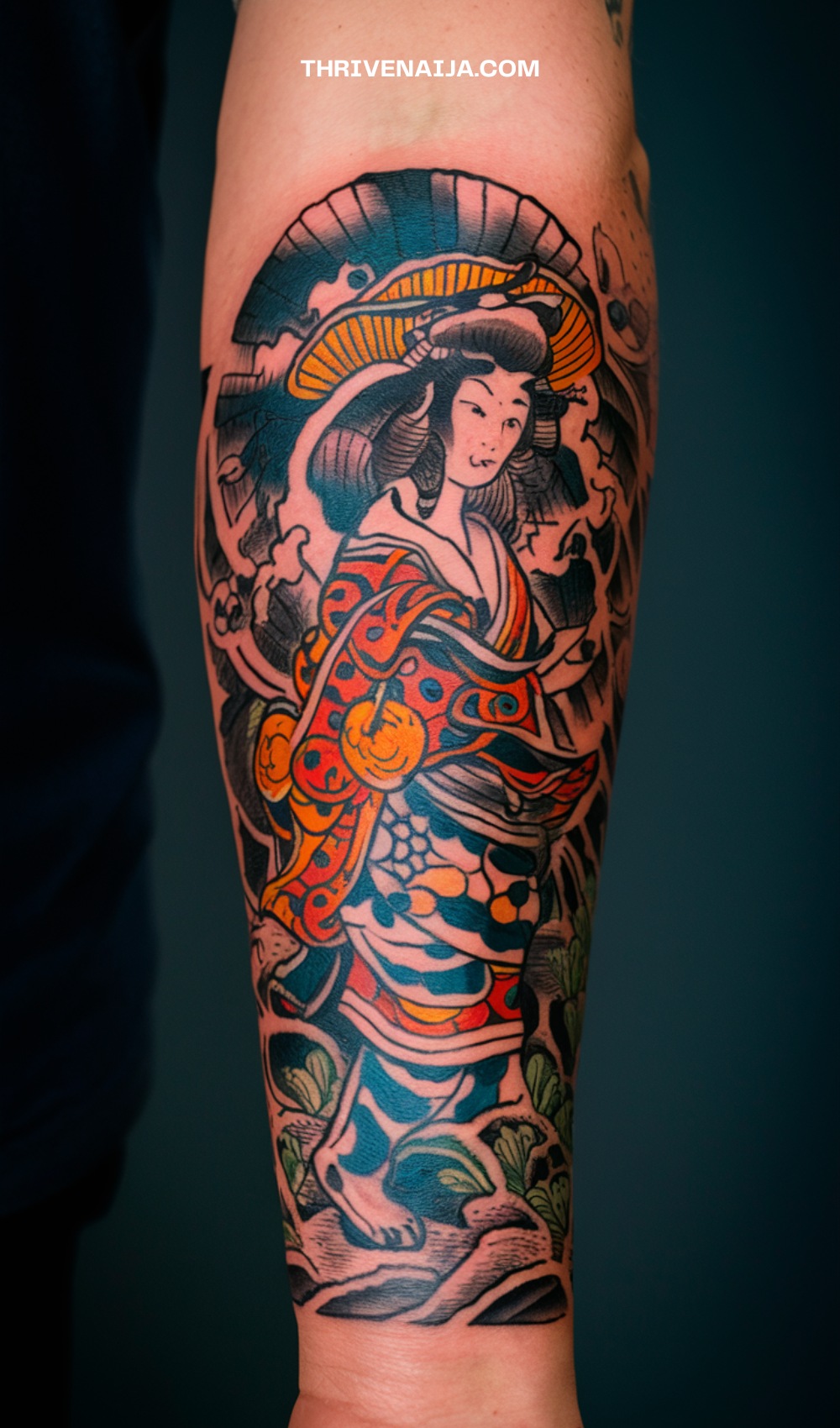 Sakura Japanese Tattoo Design