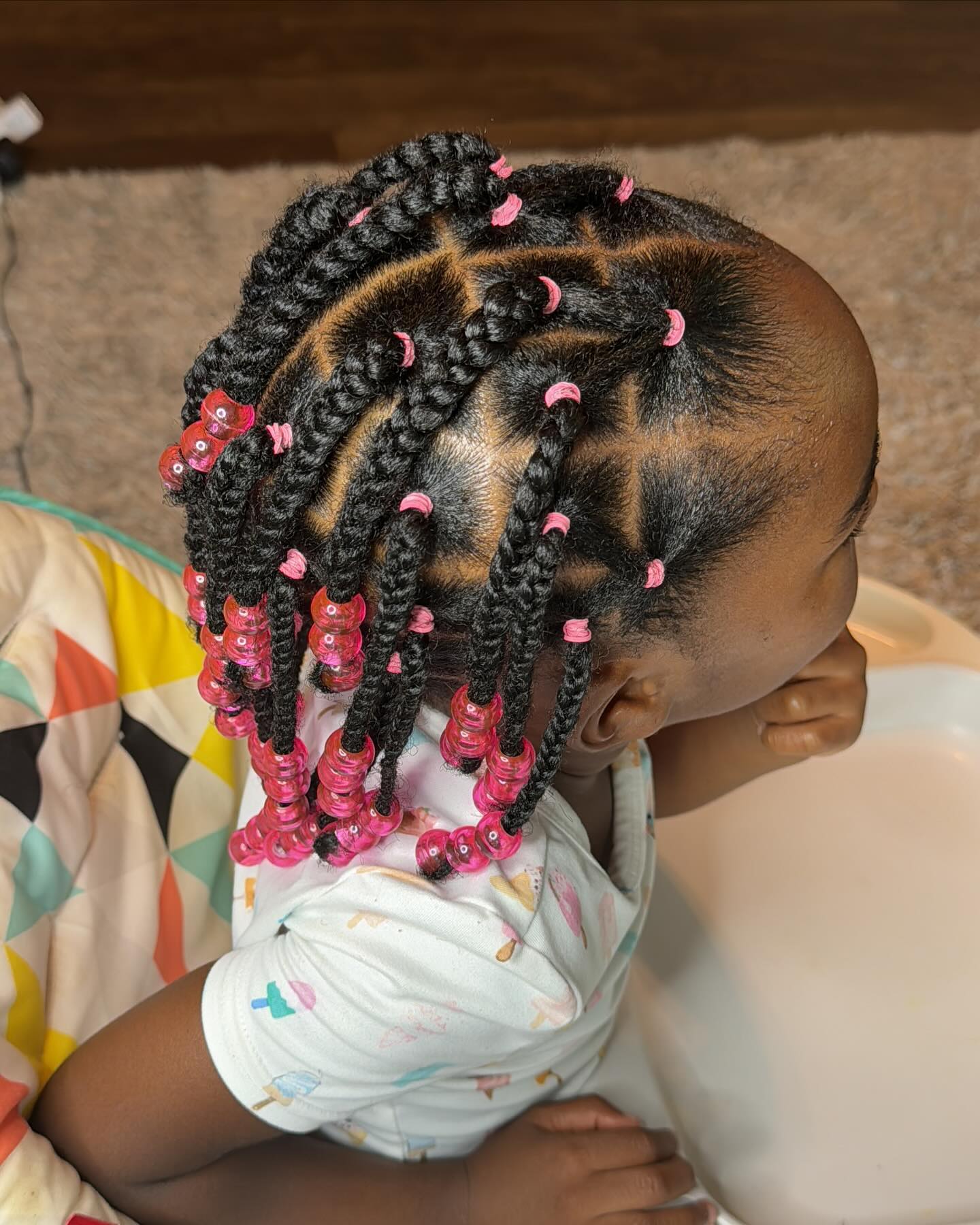 3 Strand Braid With Beads