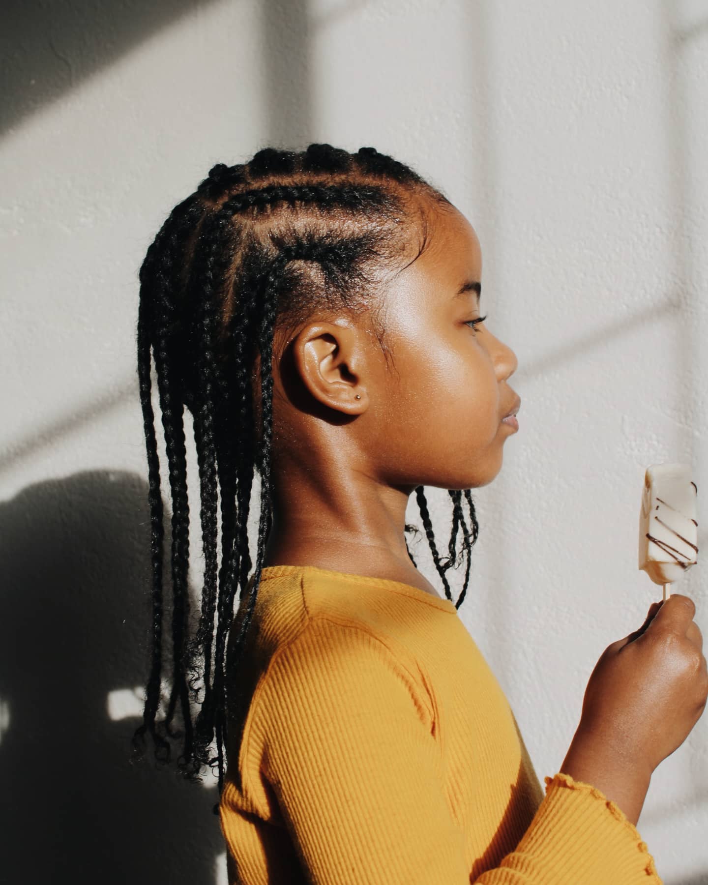 Easy Cornrow Braid Hairstyle