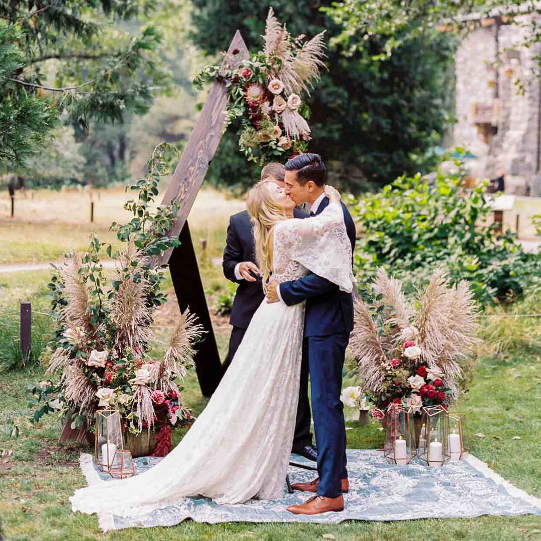 Boho Custom DIY Wedding Backdrop