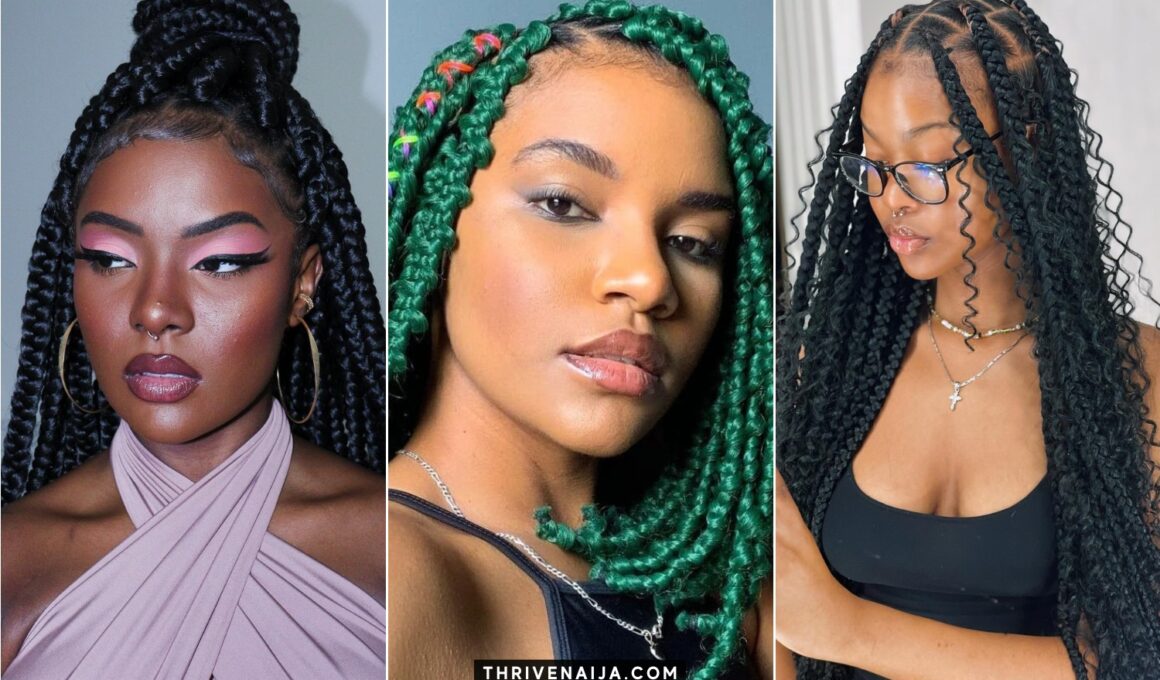 Cute Jumbo Box Braids