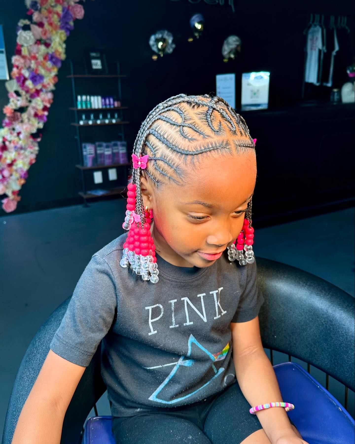 Freestyle Fulani Braids with Beads