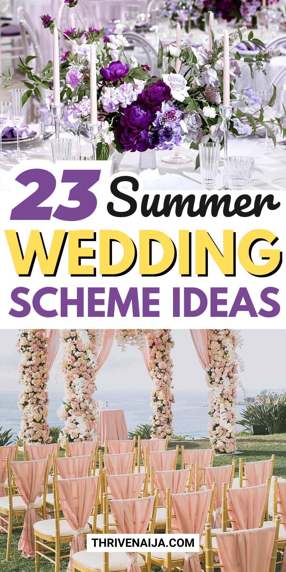 Summer Wedding Color Scheme Ideas