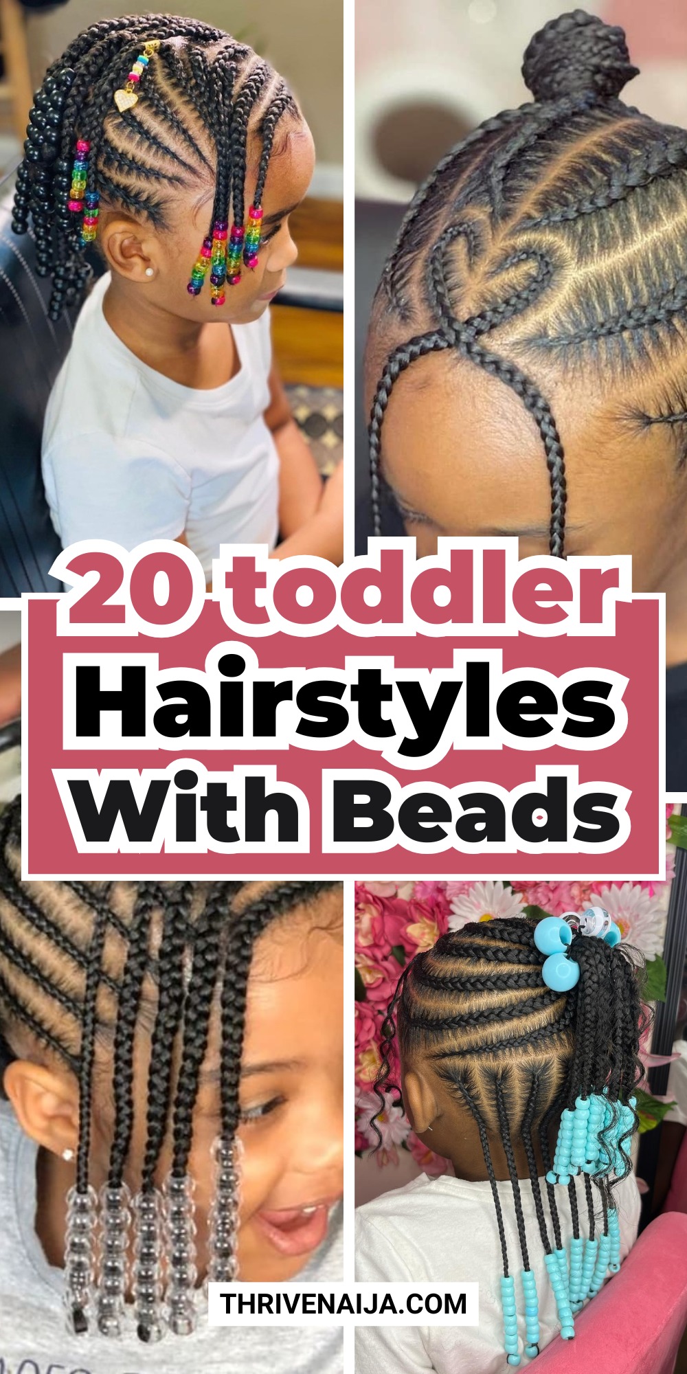 Toddler Braided Hairstyles With Beads