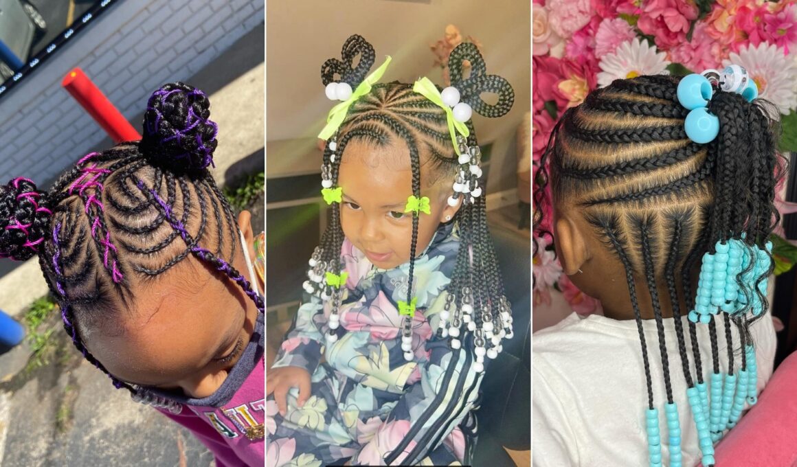 Toddler Braided Hairstyles With Beads