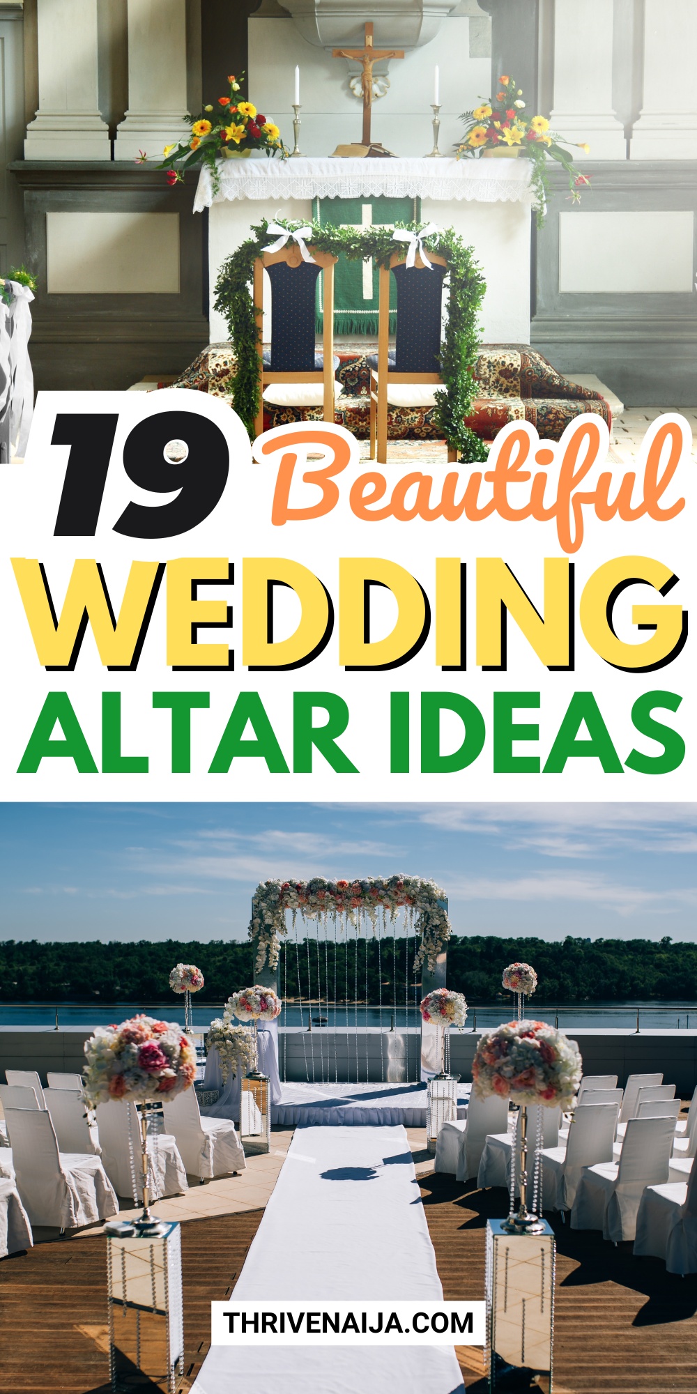 Unique Wedding Altar Decor Ideas