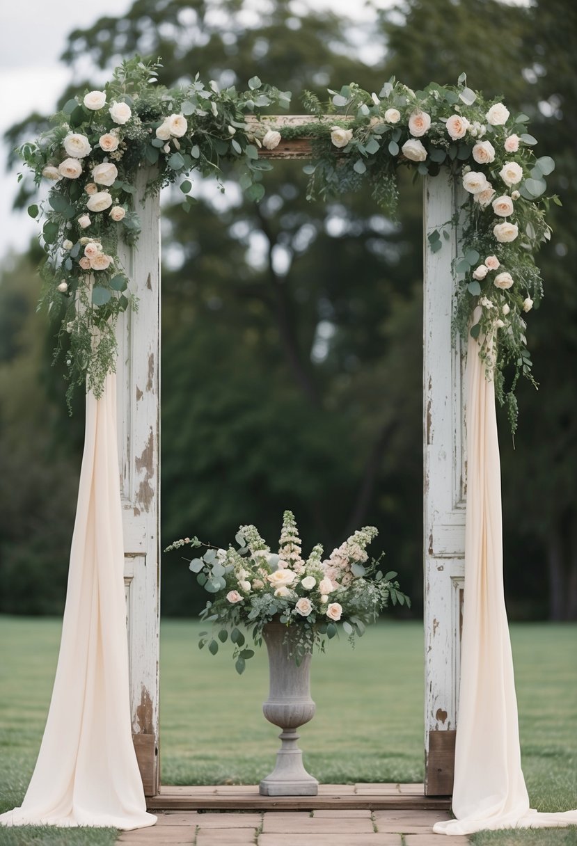 Vintage Door Frame Setup
