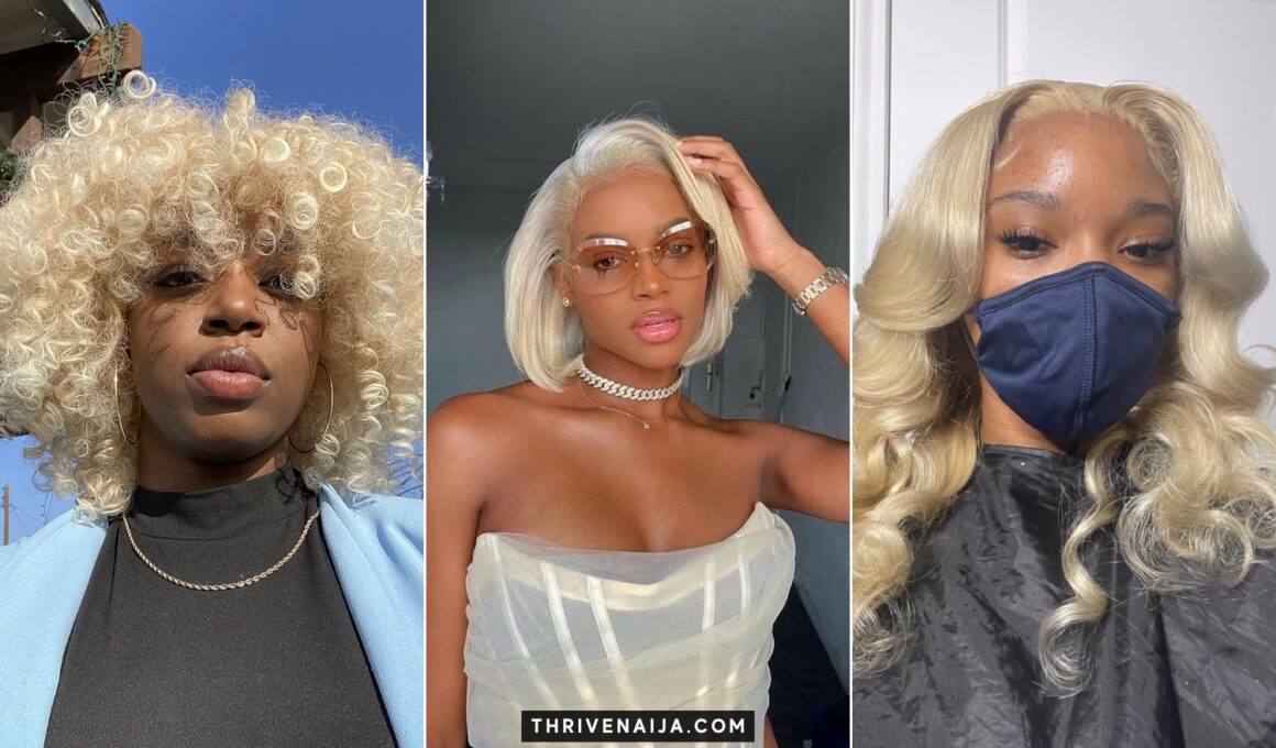 Blonde Wig Ideas