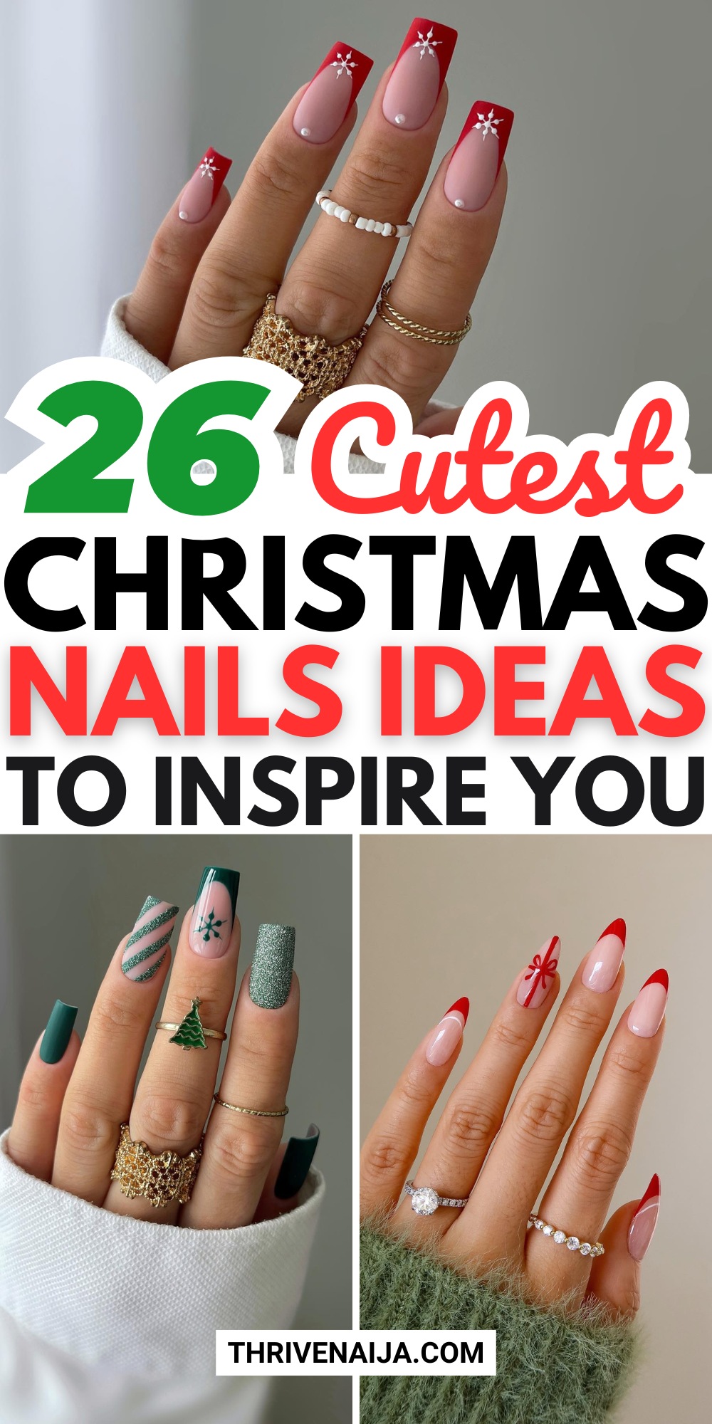 Cute Christmas Nails Ideas