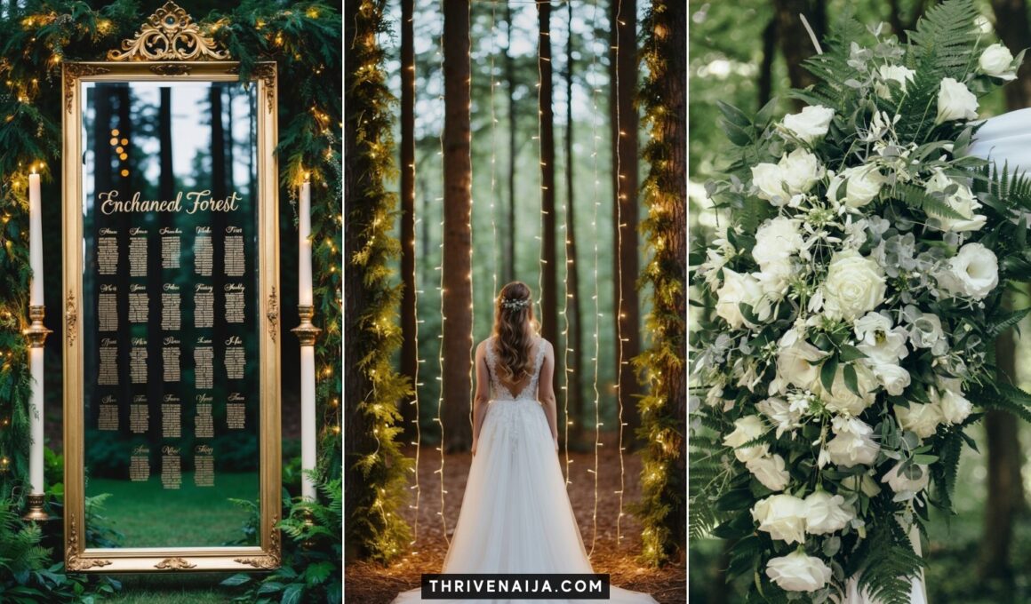 Enchanted Forest Wedding Decor Ideas