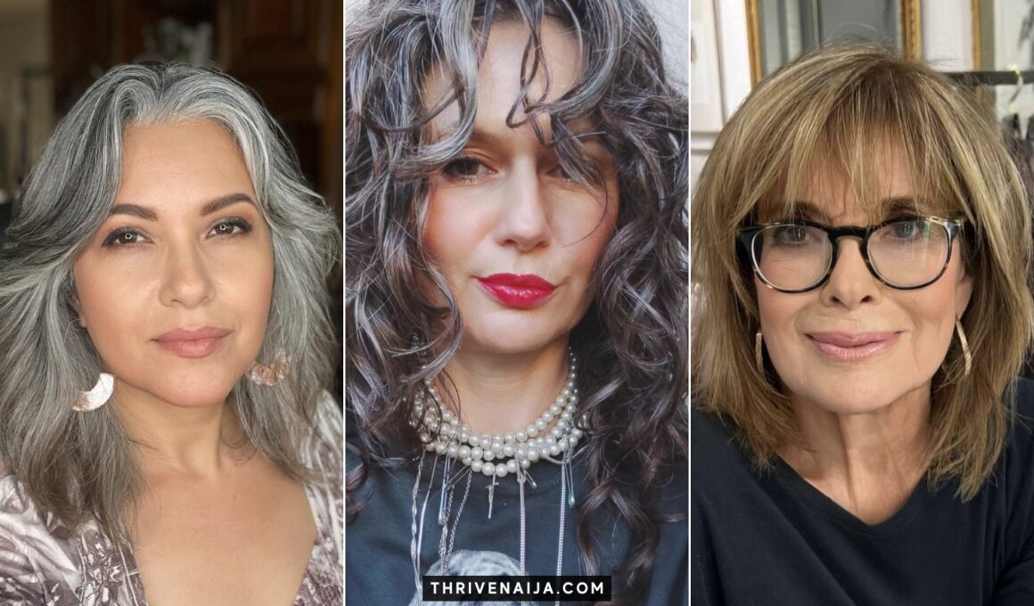 Shaggy Hairstyle Ideas for Older Women