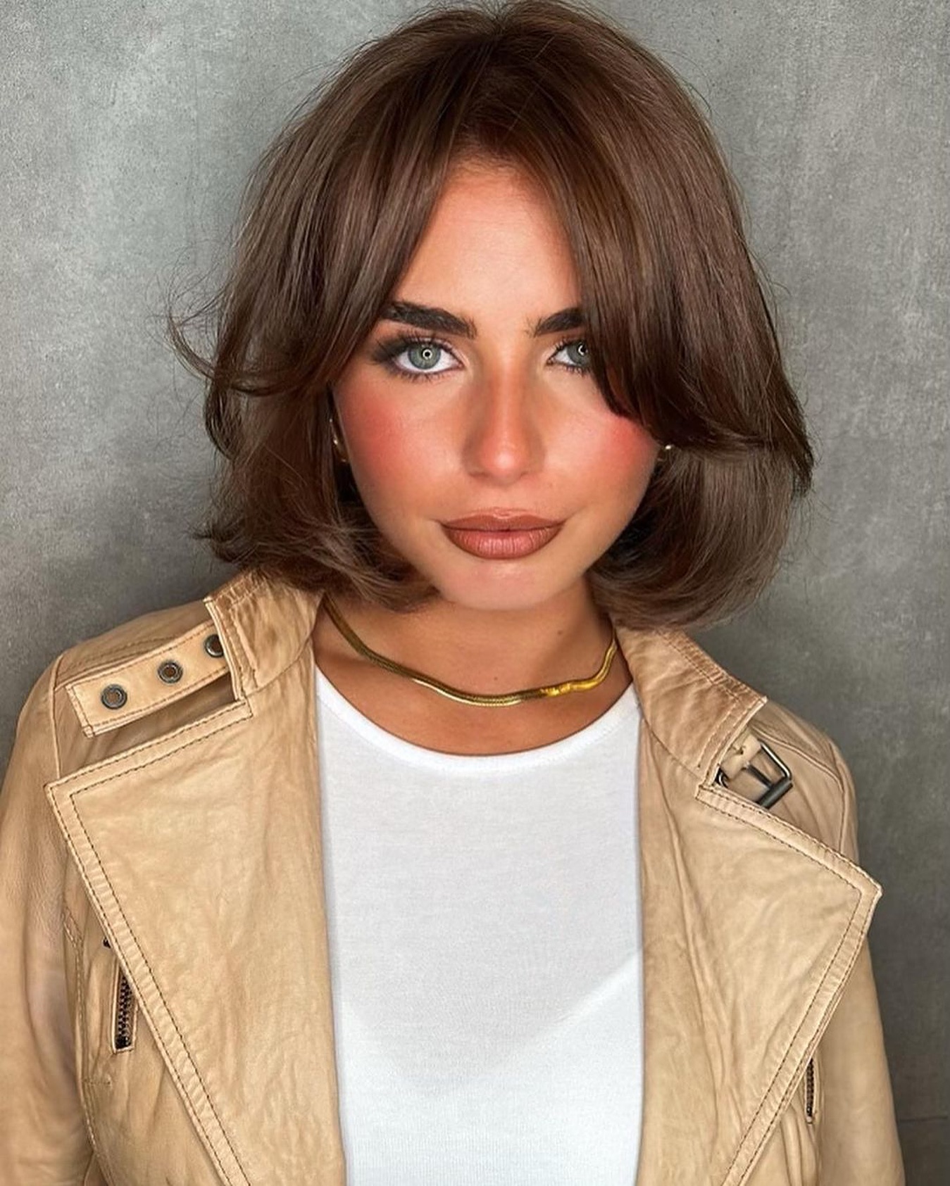 Short Bob with Side Bangs