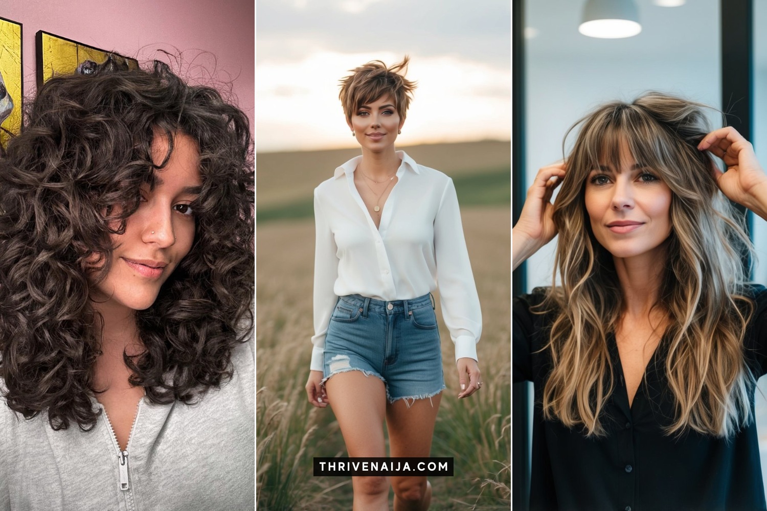 shaggy haircut for short hair
