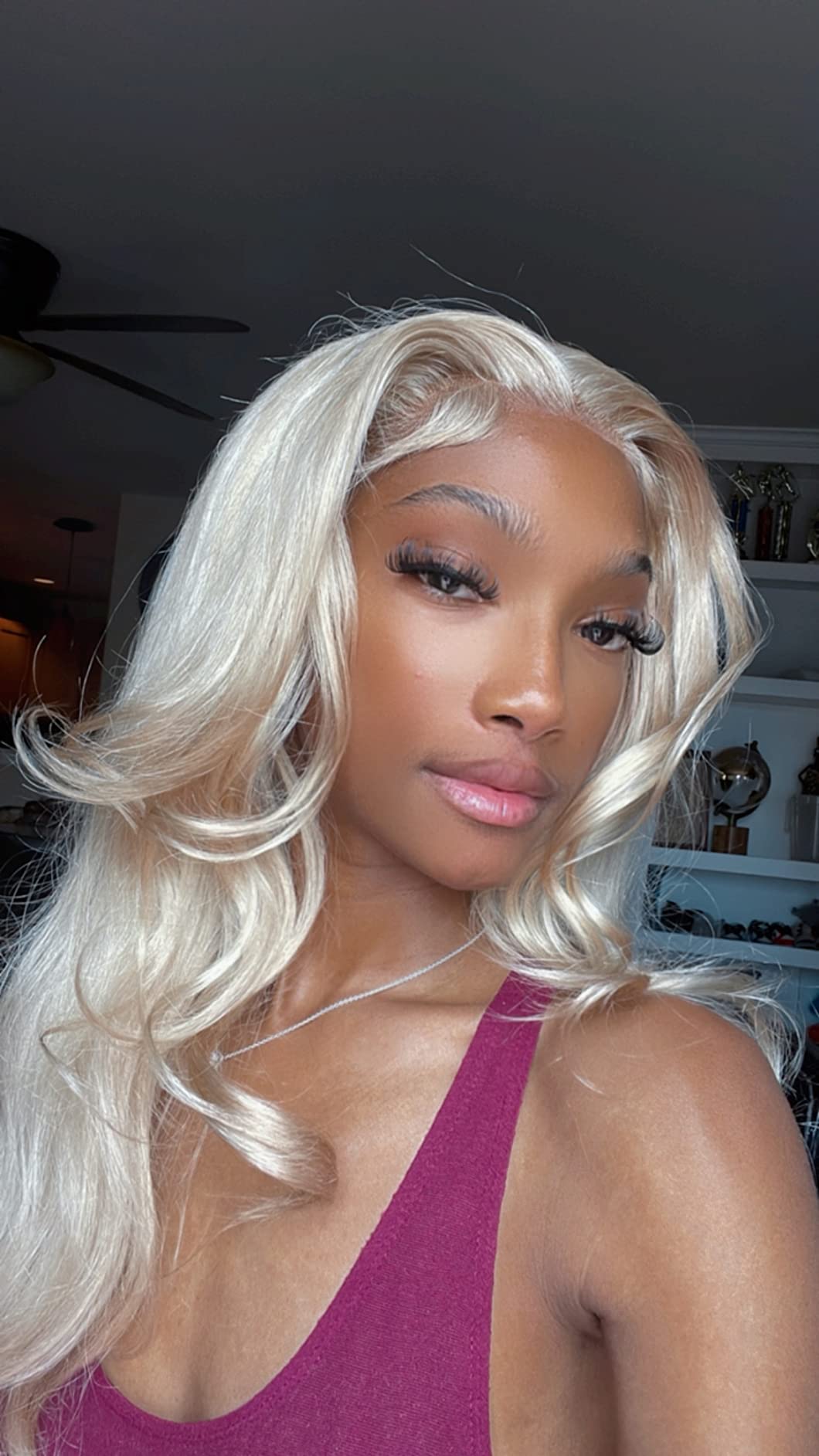 sensational HD lace wig hairstyle