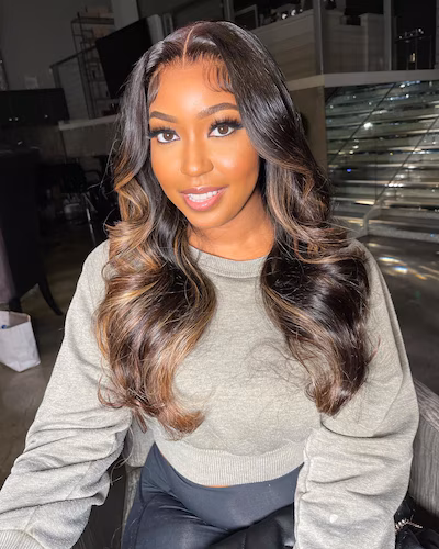 Knots Balayage Wig Hairstyle