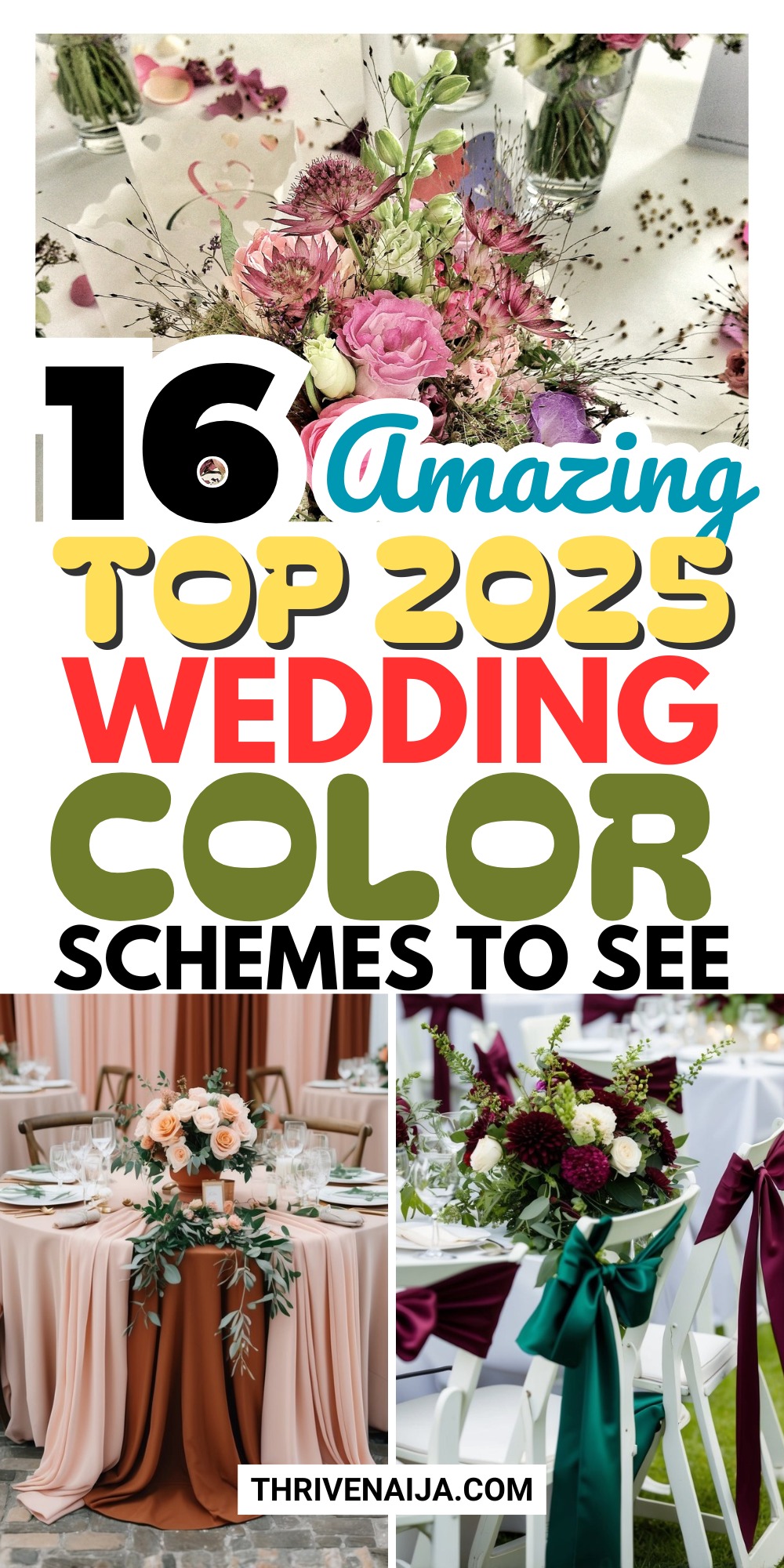 2025 Wedding Colors