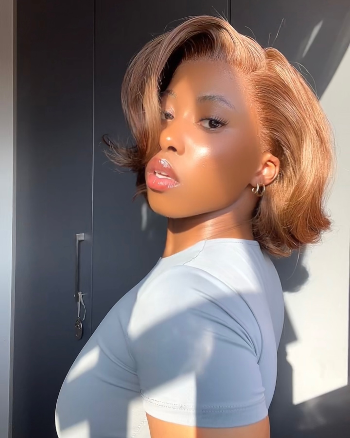 Colorful Asymmetrical Bob