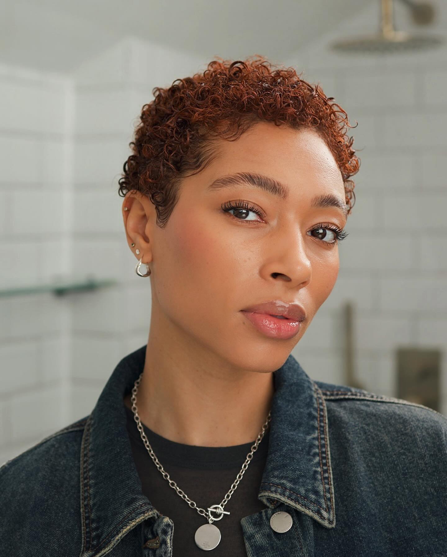 Ginger Curl Haircut